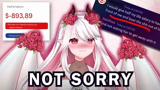 Vtuber Scams Artist and Plays the Victim