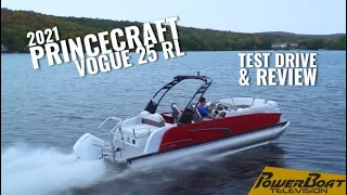 2021 Princecraft Vogue 25 RL Test Drive and Review | PowerBoat TV