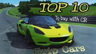 TOP 10 (CR) Grip Cars for Highspeed Cornering in ASSOLUTO RACING