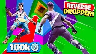 REVERSE DROPPER for 100,000 V-Bucks with Preston! (Fortnite)