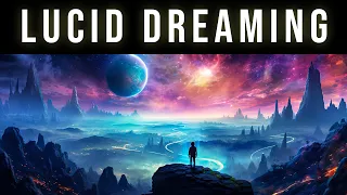 Lucid Dreaming Deep Sleep Music To Explore The Dream Universe | Binaural Beats Black Screen Hypnosis