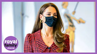 Kate Middleton Tours New Art Exhibit at Victoria and Albert Museum