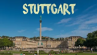 Stuttgart, Germany 4K - 🇩🇪 City Tour in Stuttgart | Stuttgart virtual 4K Walking Tour | Germany