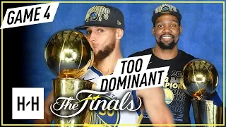 Stephen Curry & Kevin Durant Full Game 4 Highlights vs Cavaliers 2018 NBA Finals - CHAMPIONS!