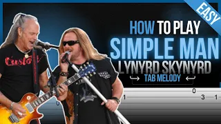 Simple Man - Lynyrd Skynyrd - TAB EASY