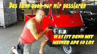 Warum hat meine Piaggio Ape 50 keine Blinkergläser mehr #apeharry #italobee