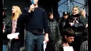 Митинг в Донецке 01 03 2014