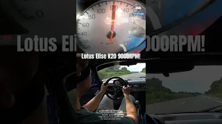 Lotus Elise K20 *9000RPM* on Autobahn