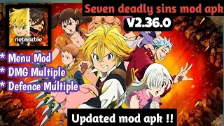 🔥 Updated 🔥-v2.36.0 The seven deadly sins mod apk .codexZ