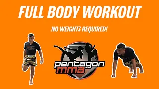 How to become powerful for martial arts! Full Body Strength Workout #muaythai #kickboxing #mma #bjj