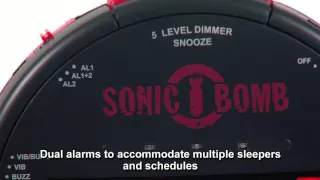 Sonic Bomb Alarm Clock