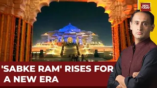 LIVE From Ram Mandir In Ayodhya After Inauguration | Ram Mandir Pran Pratishtha News | India Today