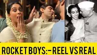 Rocket Boys - Reel vs Real story. The mysterious deaths of vikram sarabhai and homi bhabha. sony liv