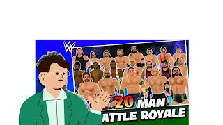 20 MAN BATTLE ROYALE WRESTLING REVOLUTION 3D