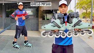 OXELO MF 500 inline 4 Skates | #Review | #unboxing | #decathlon | #skates |