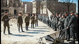 ЭТИ СЪЁМКИ ПУБЛИКУЮТСЯ ВПЕРВЫЕ. КАПИТУЛЯЦИЯ КУРЛЯНДСКОЙ ГРУППИРОВКИ (МАЙ 1945 г.)