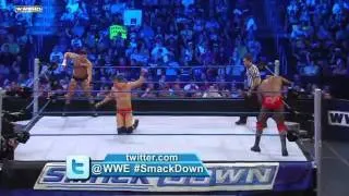 WWE SmackDown Ezekiel Jackson vs. Cody Rhodes  Ted DiBiase