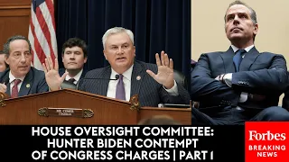 Wild Hunter Biden Hearing: Republicans & Dems Viciously Battle Over Contempt Of Congress Charge | P1