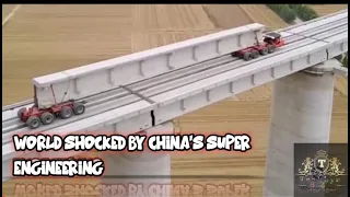 Shocked by China's super engineering! I don't know how to look at this pier | Techbye World