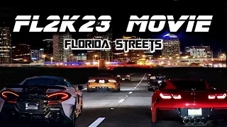 FL2K23 MOVIE - Some of the BEST Street Racing in Florida! (1,000hp + COPS!)