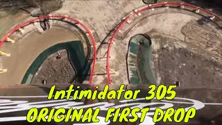 Intimidator 305 POV  Kings Dominion roller coaster ORIGINAL first turn HD