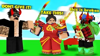 I ENCHANTED My Katana And Became UNSTOPPABLE... (ROBLOX BEDWARS)