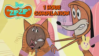 Zip Zip *Friends enjoy Bunny Day* 1 hour Season 2 - COMPILATION HD [Official] Cartoon for kids