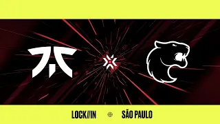 Fnatic x FURIA (Mapa 1: Haven) | VALORANT LOCK//IN São Paulo