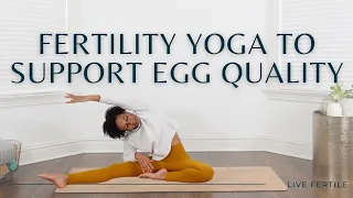 Fertility Yoga for Healthy Egg Quality | Fertility  Yoga for Women in their 30s & 40s @Theralogix