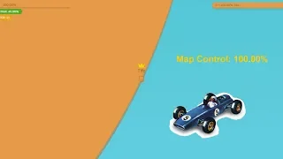 Paper.io 3 Map Control: 100.00% [Formula 1]