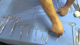 Instrumentos de Hemostasia- Mesa Cirúrgica- 2 quadrante- Técn Cirúrgica- Univ de Mogi das Cruzes