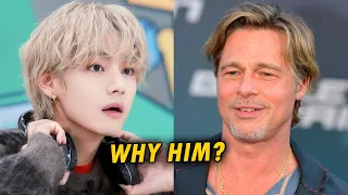 Brad Pitt Didn't Expect BTS' V to Be Voted the Most Handsome Popular Idol in This Country