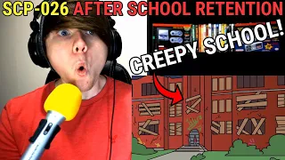 SCP-026 After School Retention (SCP Animation) @Dr_Bob REACTION!