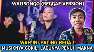 UNIK DAN FRESH !! REAKSI FAREL PRAYOGA WALISONGO REGGAE VERSION