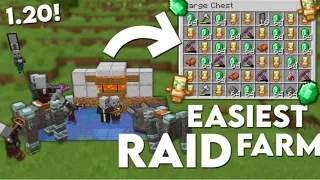 Minecraft Easiest Raid/Ep/Totam farm for Minecraft 1.20 and 1.19#minecraft #Raidfarm #Expfarm