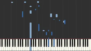 【ピアノ】Merry Christmas Mr Lawrence 坂本 龍一 中級～上級者向け【synthesia】