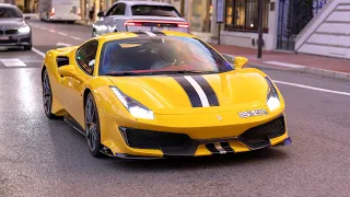 Supercars in Monaco 2023 - VOL. 26 (918 Spyder, Monza SP2, 912HP M3 G80, G63 6x6, 812 Competizione)