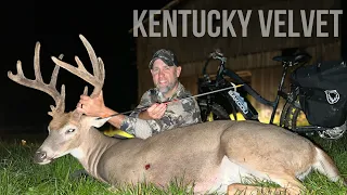 KENTUCKY VELVET BUCK with a BOW! (I stayed in a ground blind for 30 HOURS!)