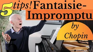 5 TIPS on How to Play Chopin's Fantaisie-Impromptu BEAUTIFULLY with Pianist Duane Hulbert