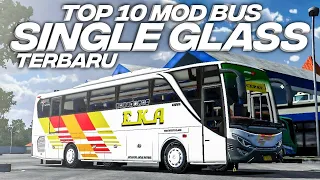 TOP 10 MOD BUS SINGLE GLASS TERBARU | MOD BUSSID