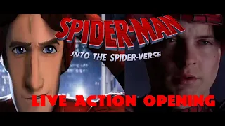 Spider Man into the Spider-Verse live action opening (Tobey Maguire)