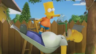 Bart Poisons Homer