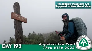 AT Thru Hike Day 193 - One Rainy Day Going Over the Bigelows