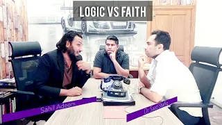 Sahil Adeem : logic vs vs faith a debate for shaping the minds of  our children