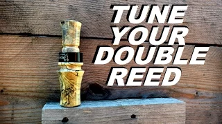 HOW TO Clean and Tune a Duck Call (Double Reed)