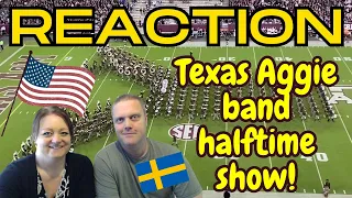 Swedish couple reacts to, AMERICAS FIGHTIN’ TEXAS AGGIE MARCHING BAND 2023