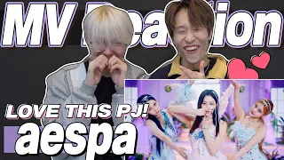 eng) aespa 'Dreams Come True' MV Reaction | Korean Dancers React | Fanboy Moments | J2N VLog