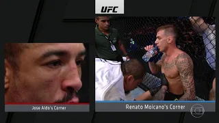 JOSÉ ALDO X RENATO MOICANO  ( UFC COMBATE )