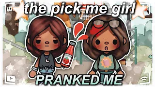 THE PICK ME GIRL PRANKED ME! 😭❤️‍🩹*VOICED* || EP.3 SPARK HIGH! || Toca Boca Roleplay