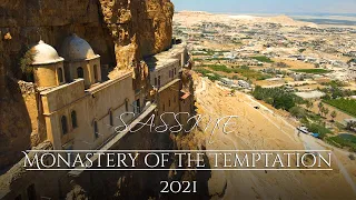 Monastery of the Temptation (deir al krntl)(Mavic Air 2 - Cinematic 4k 60fps)